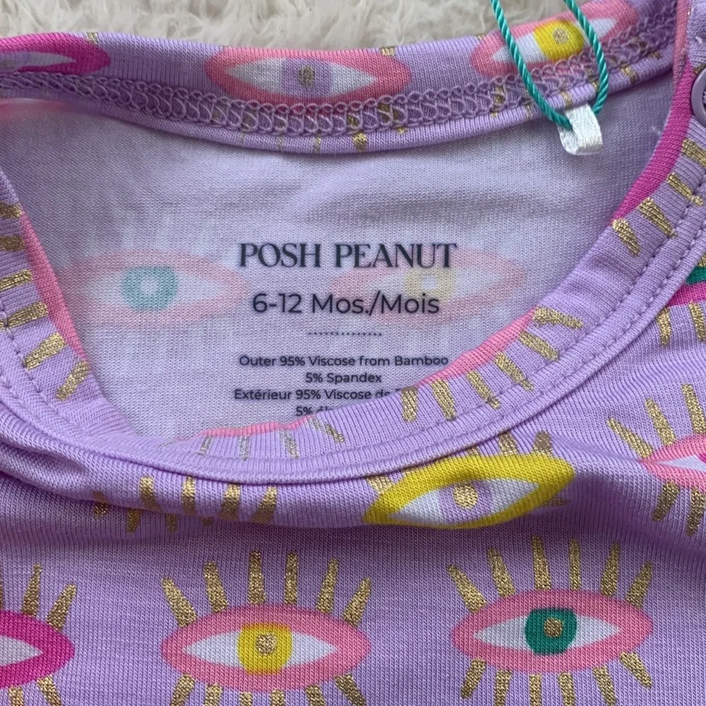 NWT Posh Peanut Cleo Twirl Skirt Bodysuit Dress 6-12M - Picture 6 of 7